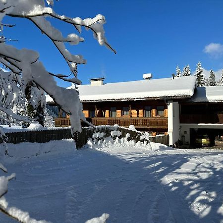 Haus Luxer Lägenhet Auffach Exteriör bild