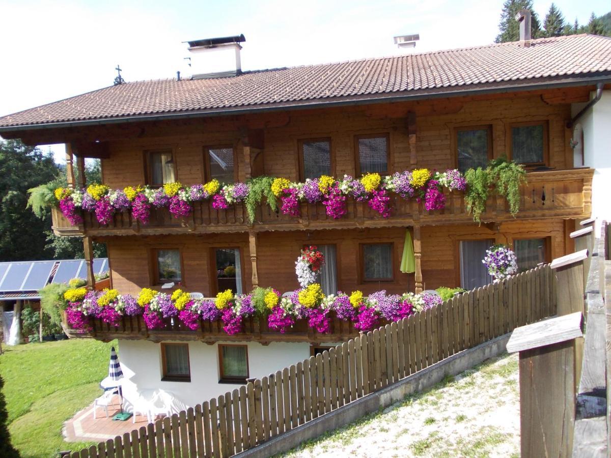 Haus Luxer Lägenhet Auffach Exteriör bild