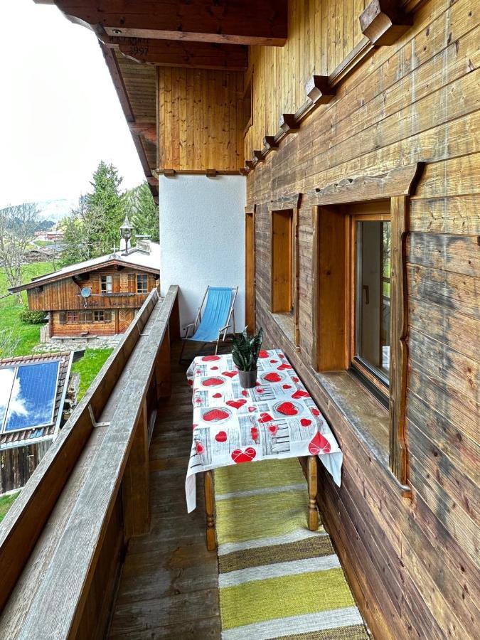 Haus Luxer Lägenhet Auffach Exteriör bild