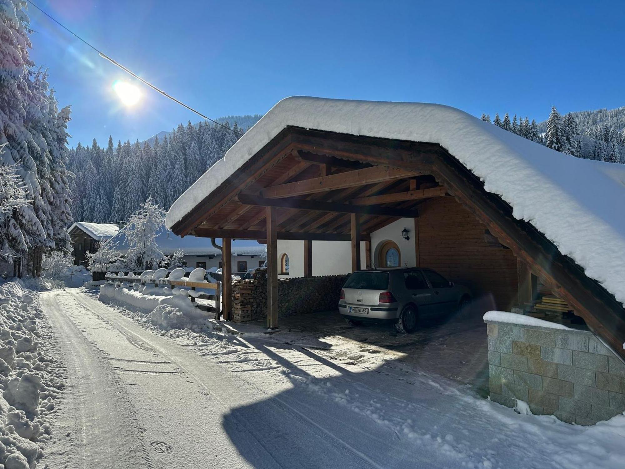 Haus Luxer Lägenhet Auffach Exteriör bild